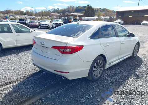 2015 Hyundai Sonata Sport из США, поврежденный, VIN 5NPE34AF5FH052694